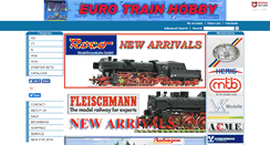 Desktop Screenshot of eurotrainhobby.com